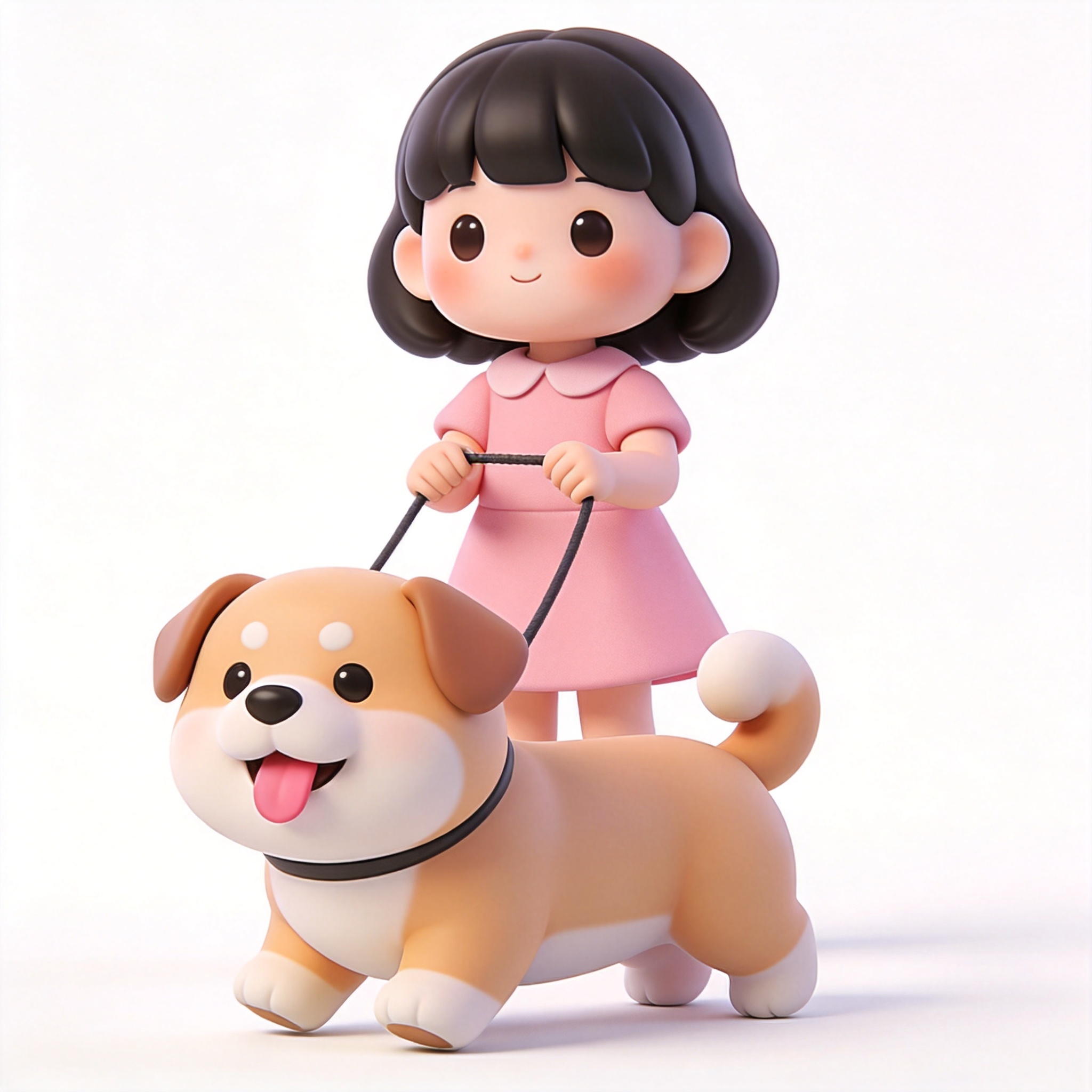 walk the dog单词图片