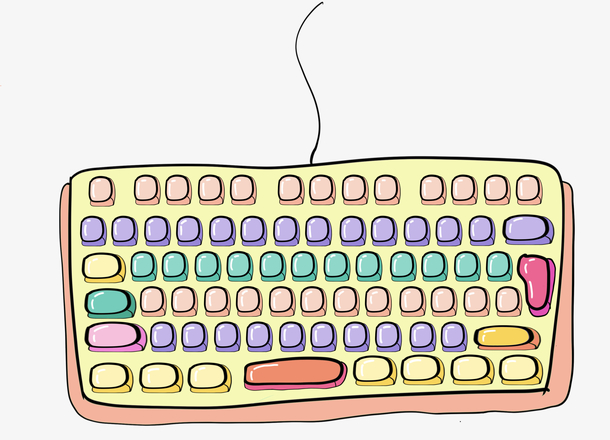 keyboard单词图片