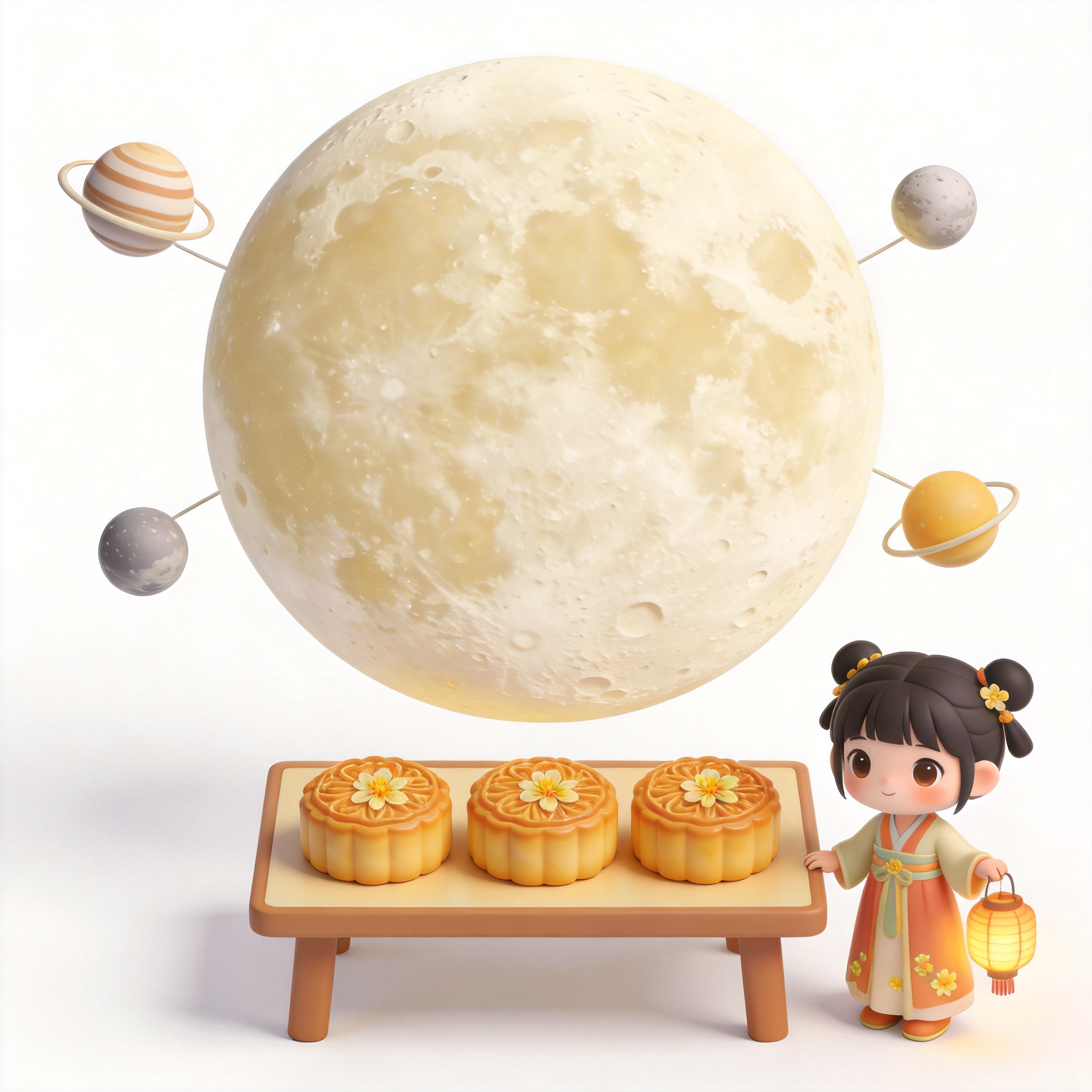 The Mid-Autumn Festival单词图片