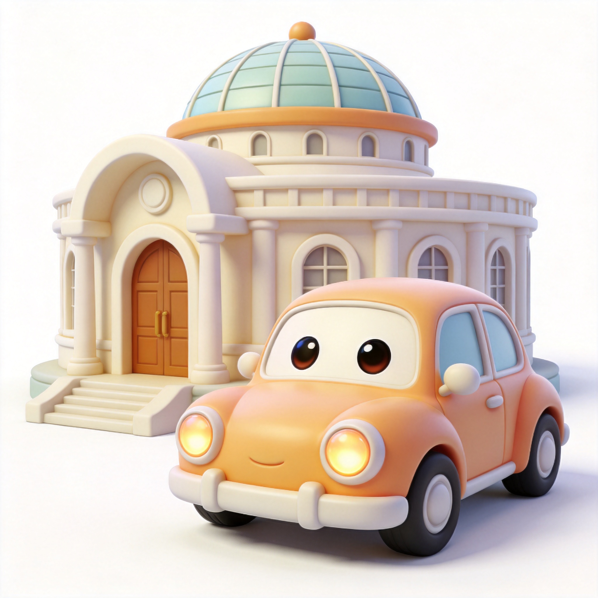 car museum单词图片