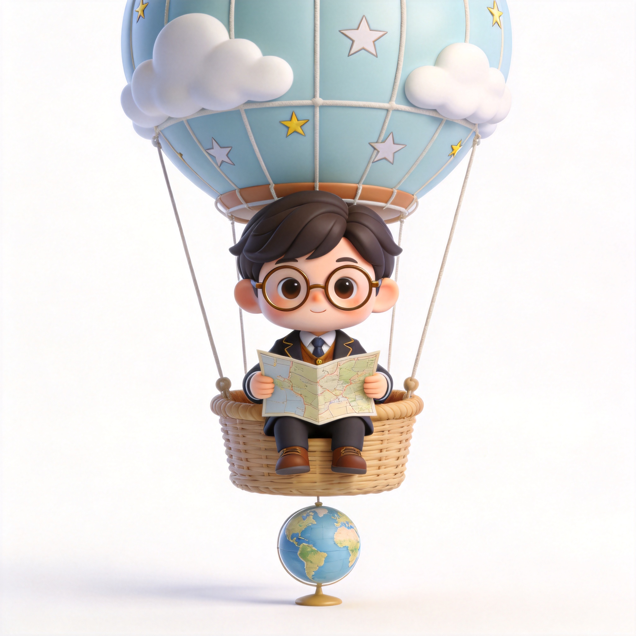 <i>Around the World in Eighty Days</i>单词图片