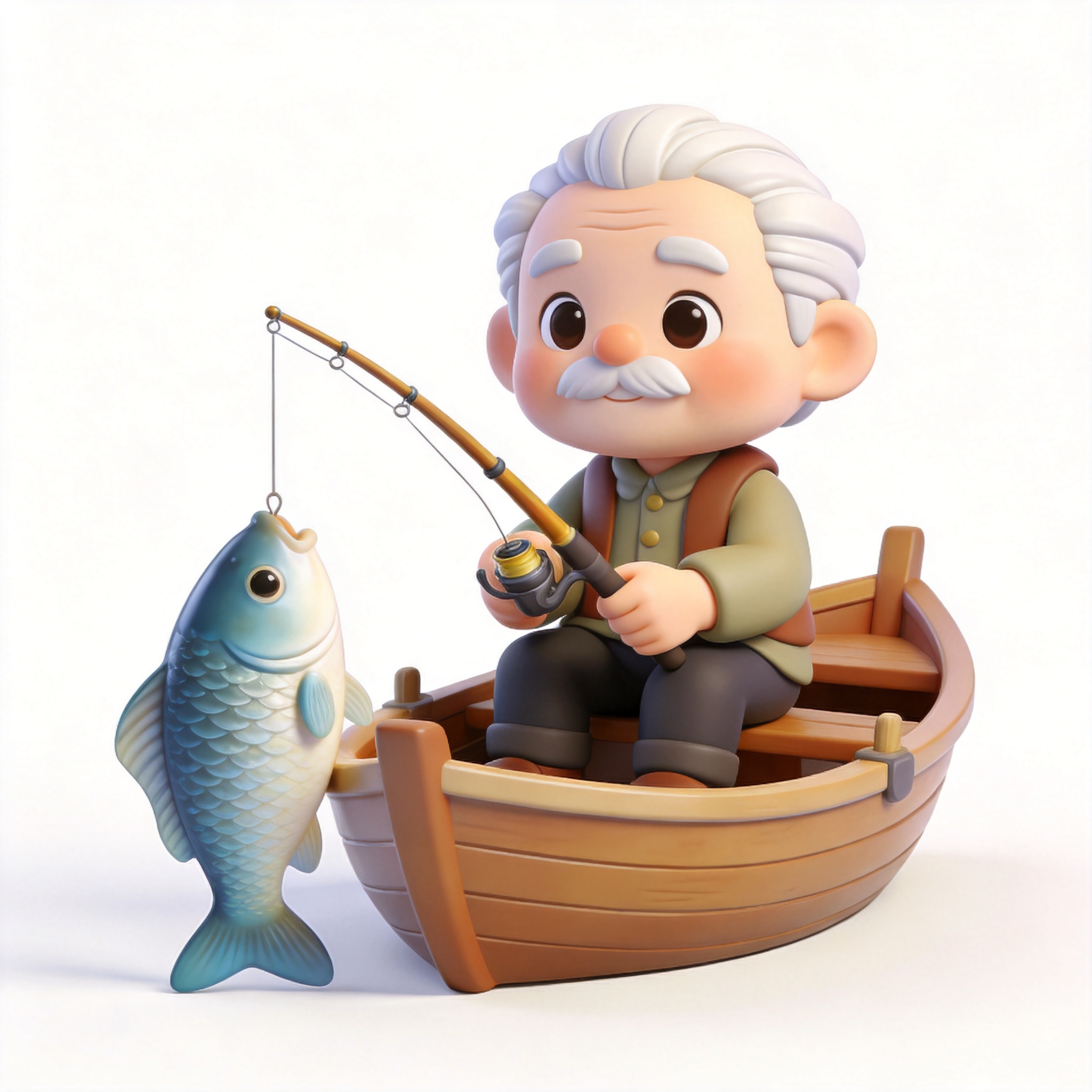 <i>The Old Man and the Sea</i>单词图片