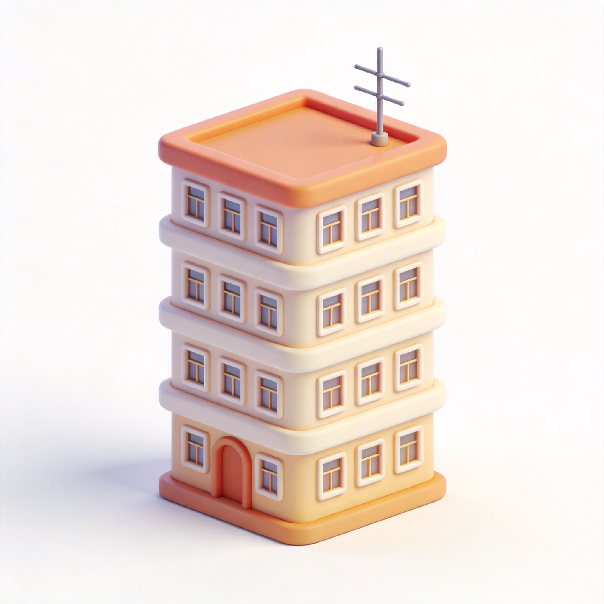 apartment单词图片