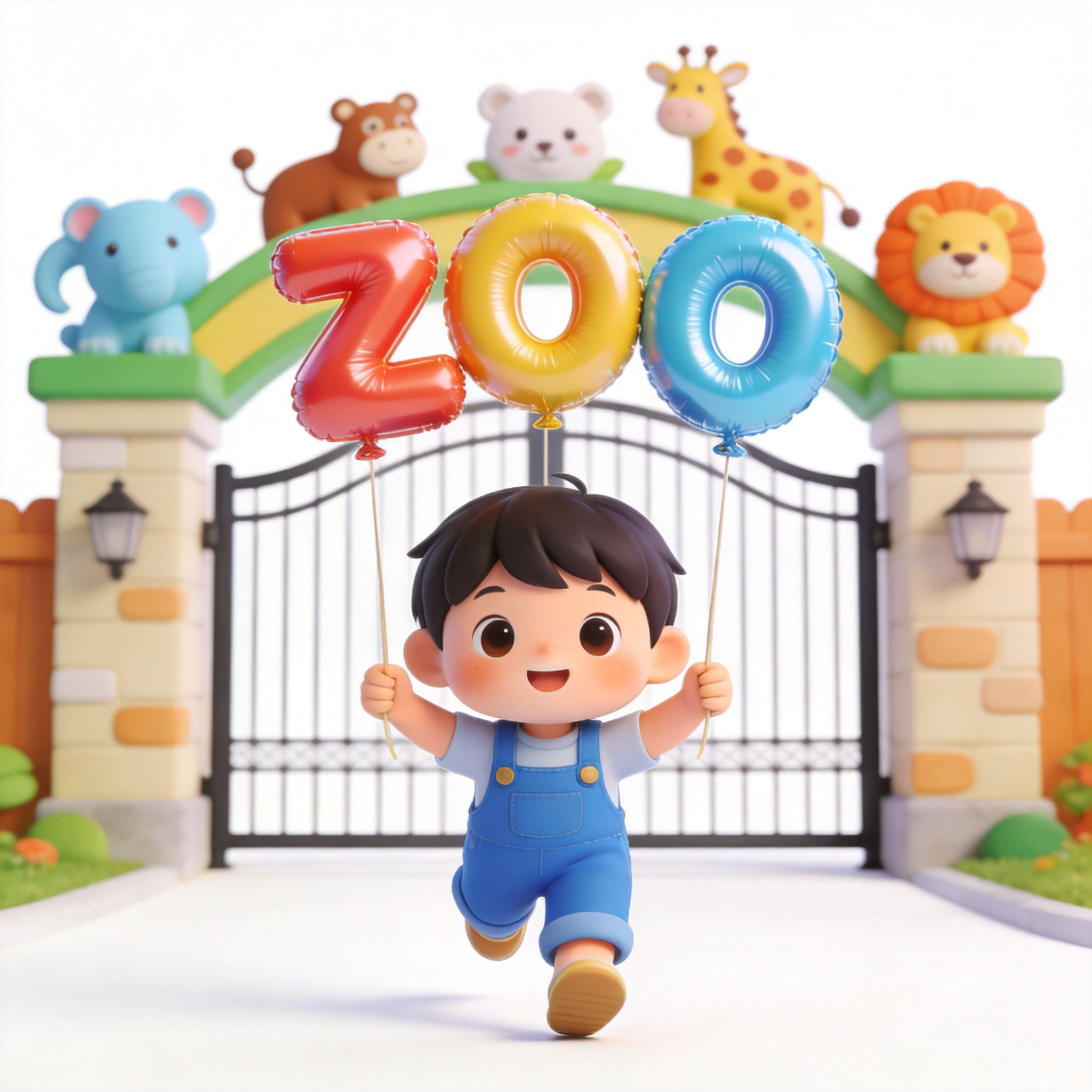go to the zoo单词图片