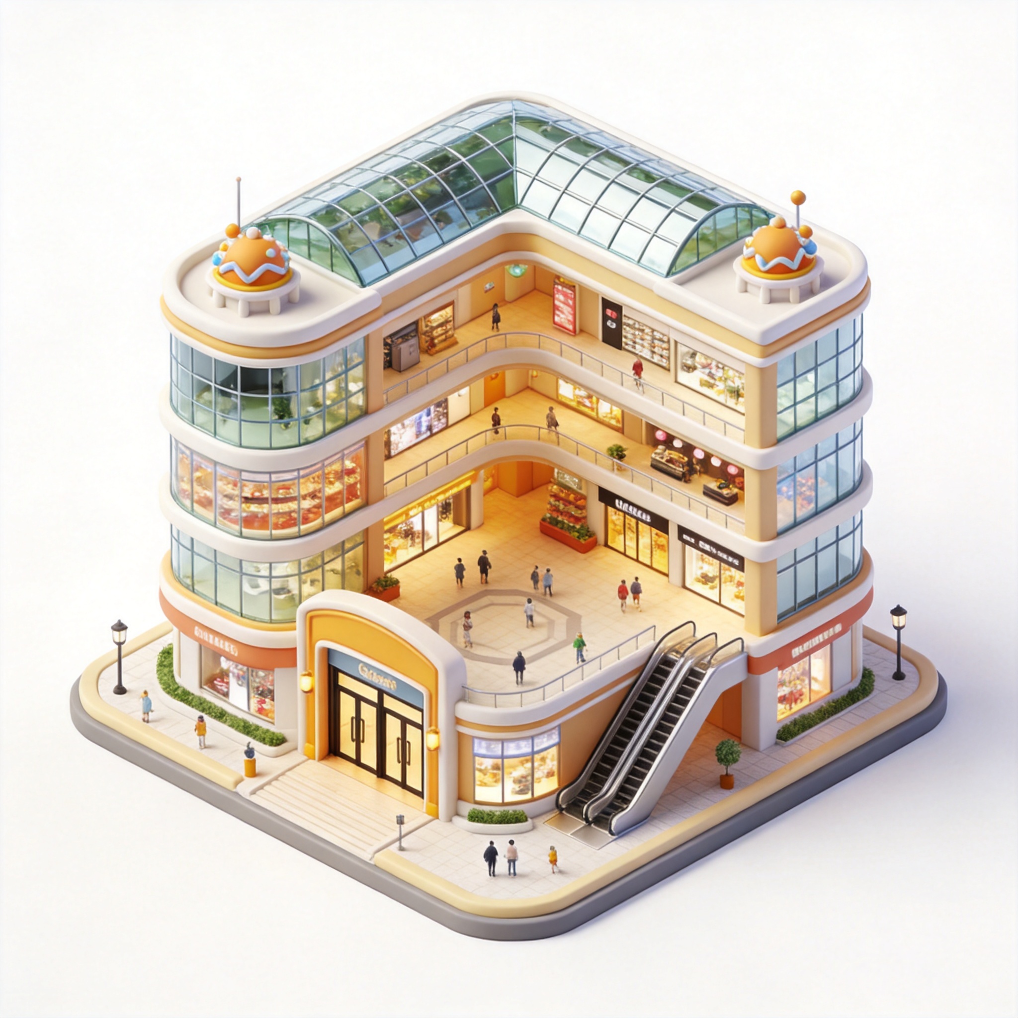 shopping mall单词图片