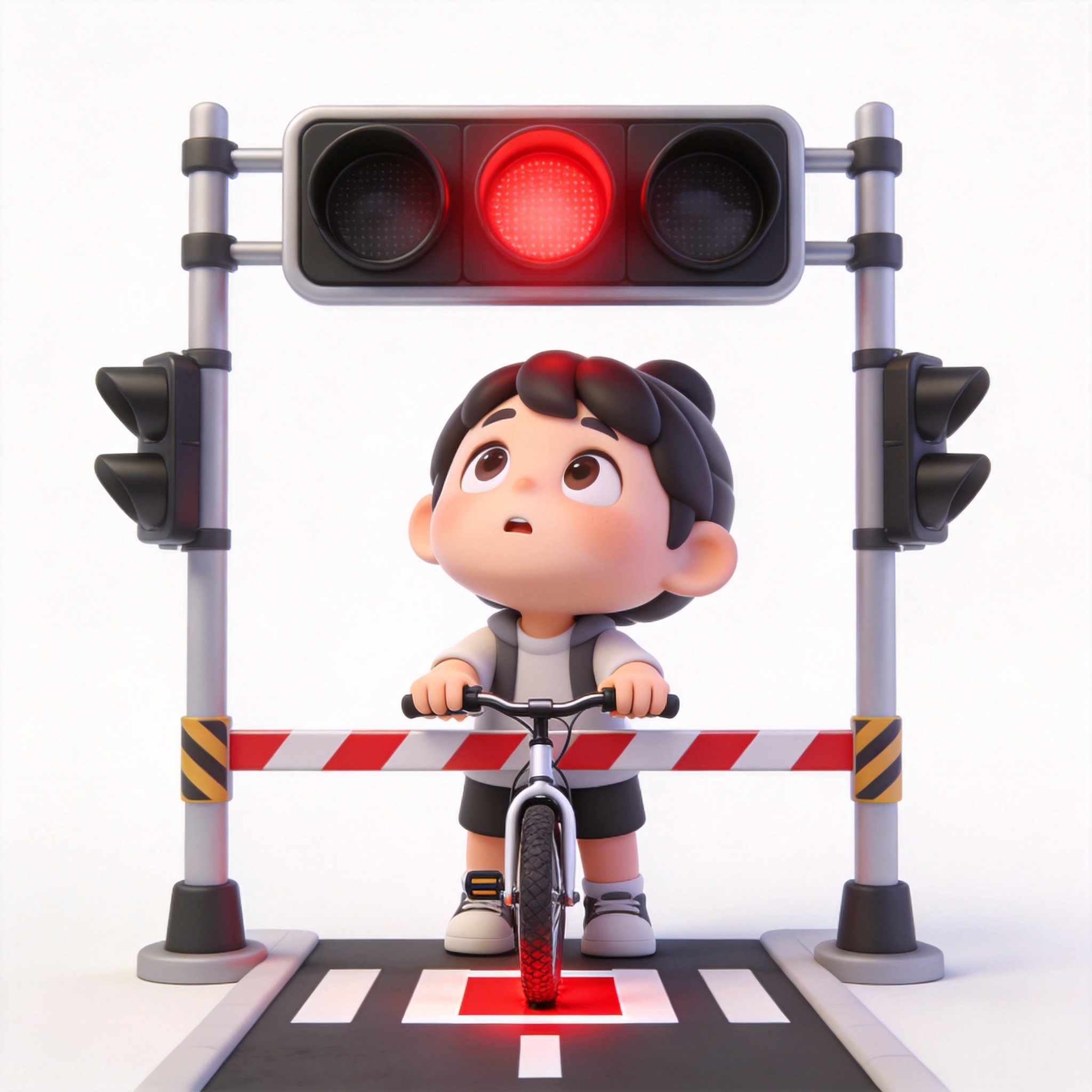 run a red light单词图片