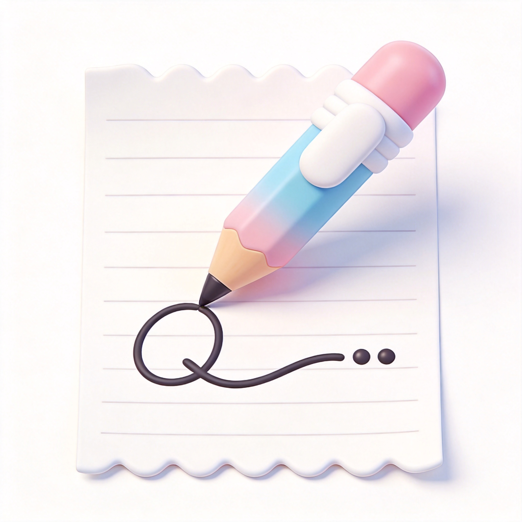 handwriting单词图片